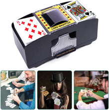 Automatic Card Shuffler, Battery Operated Card Dealer Machine, Electric Casino Card Shuffler for UNO, Blackjack, Texas Hold'Em, Home Card Games